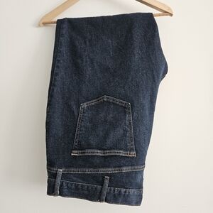 Old Navy Mens Dark Blue Athletic Taper Jeans Size 42x32